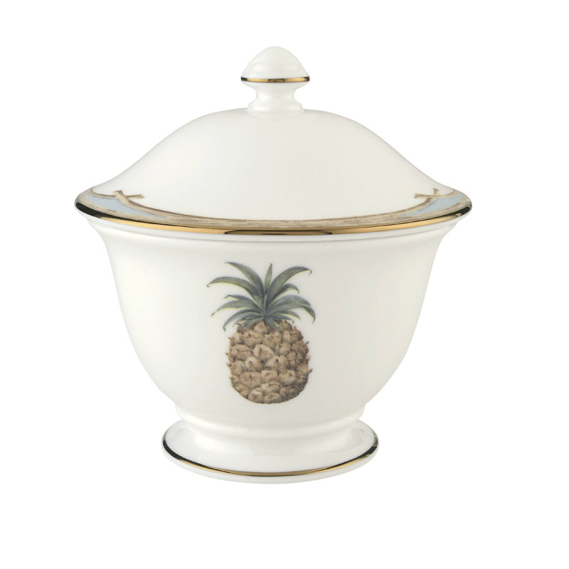 Lenox Colonial Bamboo Sugar Bowl with Lid & Reviews Wayfair